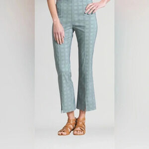 Clara sun woo techno stretch ankle glen plaid